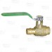 1/2" PEX Expansion x 1/2" Sweat Brass Ball Valve, Lead-Free