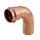 1-1/4" Press Copper 90° Street Elbow