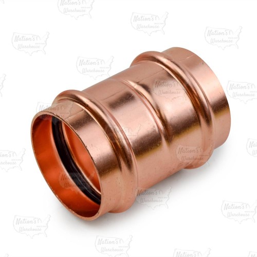 2" Press Copper Coupling, Imported