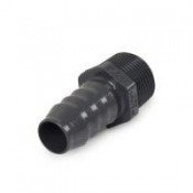 Barbed Insert x MNPT Threaded PVC Adapters