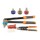 Manual PEX Expander Tool Kit w/ Auto-Rotating Head for sizes 1/2", 3/4" & 1" (incl Cutter & Ring Removal Tool)