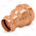 1-1/2" x 1" Press Copper Reducing Coupling, Imported