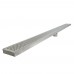 48" long, StreamLine Stainless Steel Linear Shower Pan Drain w/ Square Holes Strainer, 2" PVC Hub