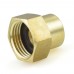 3/4" FGH x 1/2" FIP Brass Adapter