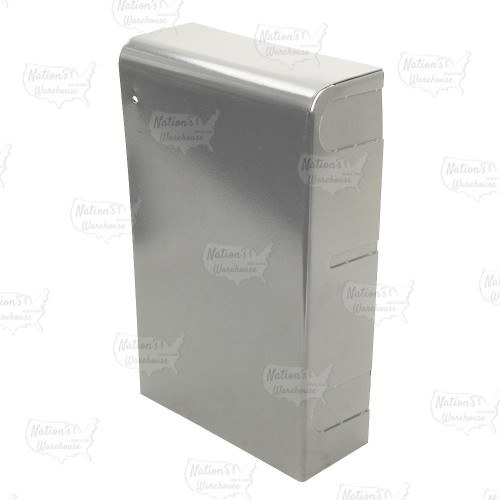 6" Right End Cap for Cast Iron Baseboard..