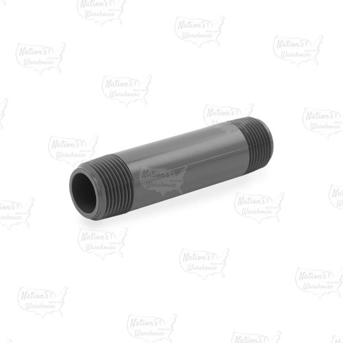 3/4" x 4" PVC (Sch. 80) Threaded Pipe Nipple