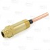 EW-222, HydroStat Extended Electro-Well, 1/2" NPT, Long Nut for Tankless Coil Boilers