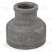 2" x 1" Black Coupling (Imported)