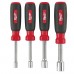 4-piece SAE Hollow Shaft Nut Driver Set