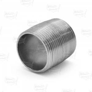 1-1/4" x Close Stainless Steel Pipe Nipple