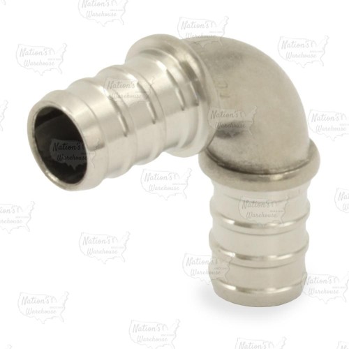 1/2" PEX x 1/2" PEX 304 St. Steel Elbow (Lead-Free)..