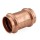 1-1/2" Press Copper Coupling