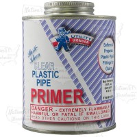 Clear PVC Primer, 16 oz (1 pint)