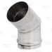 4" Z-Vent 45-Degree Elbow, Single Wall