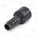 1/2" Barbed Insert x 1/2" Female NPT Threaded PVC Adapter, Sch 40, Gray