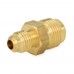 3/8" x 1/4" Brass Flare Reducing Union