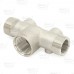 1-1/4" FPT x 1-7/8" Solid 304 Stainless Steel Well Tank Tee, Extension Type
