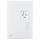 TH401 Digital Line Voltage Thermostat SPST, Electric Heat Only, 120/240V, 2500W