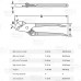 410 Channellock 9.5" Nutbuster Tongue and Groove Plier w/ Parrot Nose, 1.12" Jaw Capacity..