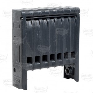 8-Section, 5" x 20" Cast Iron Radiator, Free-Standing, Ray style