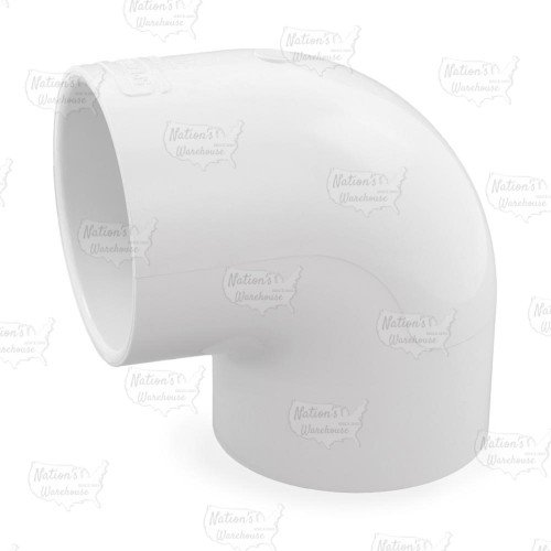 3" PVC DWV 90° Vent Elbow