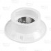 Low-Profile (Short) PVC Floor Drain w/ Round Stainless Steel Strainer, 2" Hub x 3" Inside Fit