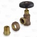 1/2" FIP x 1/2" MIP Union Hot Water Radiator Angle Valve