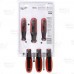 6-piece Magnetic Tip Screwdriver Set w/ Tri-Lobe Handles & Hex Shanks