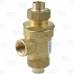 BBFP-S, 1/2" Dual Check Backflow Preventer Valve w/ Atmospheric Vent, Sweat Union x FNPT Union