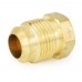 5/8" Flare Brass Plug