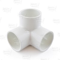 1-1/2" PVC (Sch. 40) 90° Elbow w/ Side Outlet