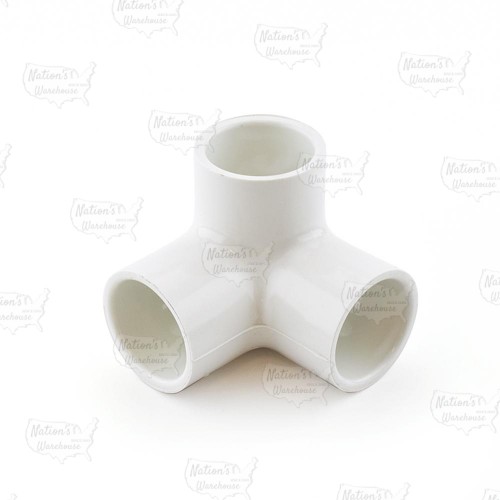 3/4" PVC (Sch. 40) 90° Elbow w/ Side Outlet