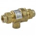 BBFP, 1/2" Dual Check Backflow Preventer Valve w/ Atmospheric Vent, FNPT Union x FNPT Union