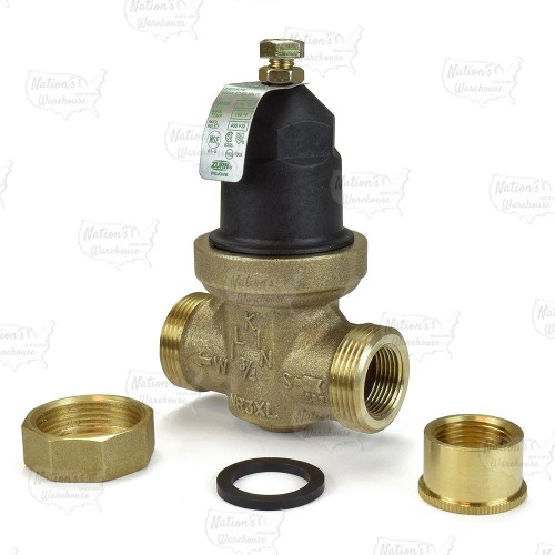 3/4” Pressure Reducing Valve, 15-75 psi (Lead-Free) 