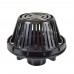 Cast Iron Roof Drain w/ Plastic Dome Strainer, 3" No-Hub