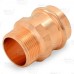 1-1/2" Copper Press x 1-1/4" Male Threaded Adapter, Imported