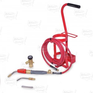 TDLX 2003MC Torch Swirl Tote Outfit Kit, Air Acetylene, Self Lighting