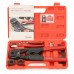 Compact PEX Crimp Tool Kit w/ Pipe Cutter for sizes 3/8", 1/2", 3/4" & 1"