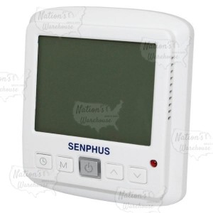 R8800 Senphus Electric Radiant Heat Thermostat, 5-2 Days Programmable