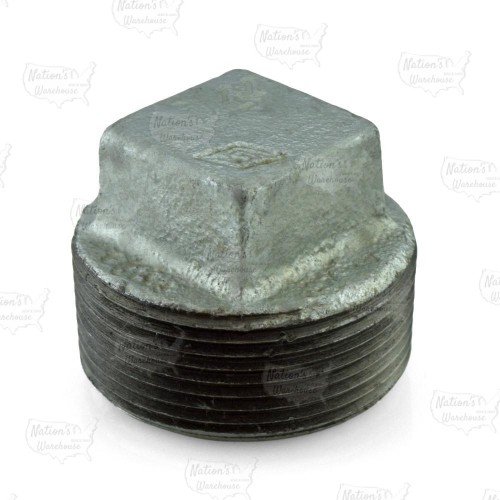 1-1/2" Galvanized Plug