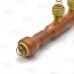 Sioux Chief 672Q0690 6-Branch Manifold, 3/4 in  x 1/2 in Push-To-Connect x Closed, Copper 