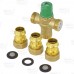 3/4" Union Press Mixing Valve (Lead-Free), 85-175F