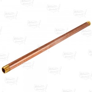 3/4" x 16" Brass Pipe Nipple