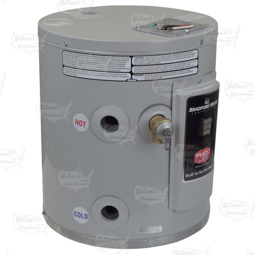6 Gal, Compact/Utility Electric Water Heater, 120V, 6-Yr Wrty