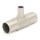 1" PEX x 1" x 1/2" PEX 304 St. Steel Reducing Tee (Lead-Free)..