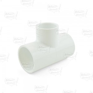 1-1/4" x 1-1/4" x 1" PVC (Sch. 40) Reducing Tee