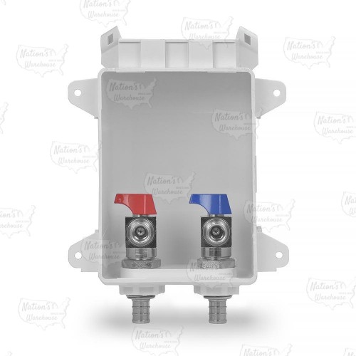 Sioux Chief 696-G2001XF Ox Box Lavatory Outlet Box Standard Pack - 1/2" PEX Crimp Connection (Lead Free)