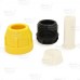 1" Compression Cap for SDR-11 Yellow PE Gas Pipe