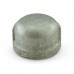 1" Galvanized Cap