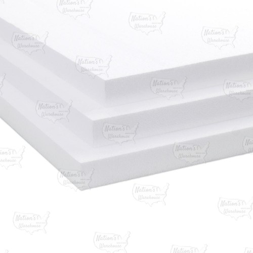 (Box of 16), 1" thick x 15" x 48", R-5 EPS Foam Board Insulation (80 sqft total), for between joists/studs